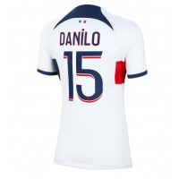 Dres Paris Saint-Germain Danilo Pereira #15 Gostujuci za Žensko 2023-24 Kratak Rukav